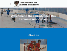Tablet Screenshot of phillyboxlacrosse.org